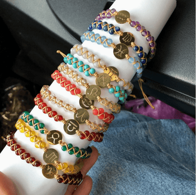 Cosmic Connection Zodiac Bracelet Collection