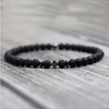 Sacred Strength Lava Stone Cross Bracelet