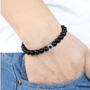 Guardian Gaze Black Onyx Evil Eye Bracelet