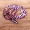 Royal Pendulum Amethyst Divination Bracelet/Necklace