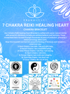 7 Chakra Reiki Healing Heart Bracelet