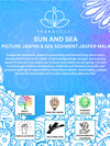 Sun and Sea Picture & Sea Sediment Jasper Mala