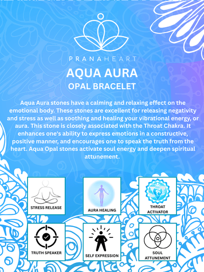 Aqua Aura Opal Bracelet