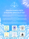 Enlightened Path Stacking Bracelet Set