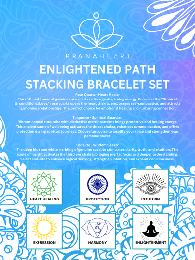 Enlightened Path Stacking Bracelet Set
