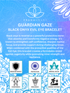 Guardian Gaze Black Onyx Evil Eye Bracelet