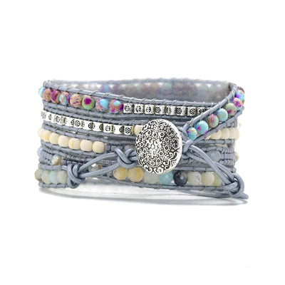 Amazonite Protection Apple Watch Strap - Prana Heart: Everyday Mindfulness