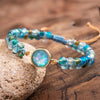 Aqua Aura Opal Bracelet - Prana Heart: Everyday Mindfulness