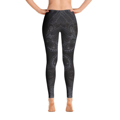 Black Onyx Hamsa Leggings - Prana Heart: Everyday Mindfulness