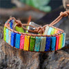 Bright Rainbow Chakra Bracelet - Prana Heart: Everyday Mindfulness