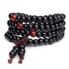 Buddhist Black Sandalwood Mala Bracelet - Prana Heart: Everyday Mindfulness