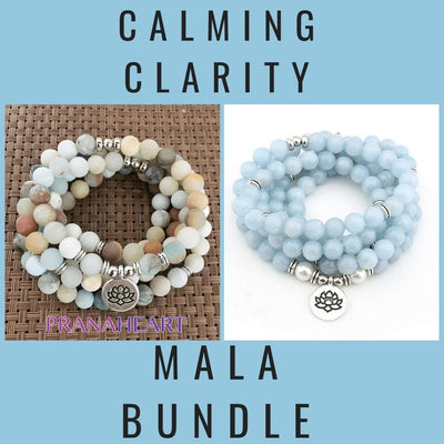 Calming Clarity Mala Bundle - Prana Heart: Everyday Mindfulness