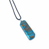 Courage and Confidence Aquamarine Orgone Pendant - Prana Heart: Everyday Mindfulness
