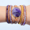 Crowning Glory Amethyst Chakra Bracelet - Prana Heart: Everyday Mindfulness