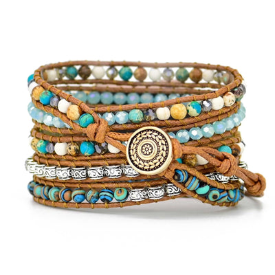 Grounding Ocean Jasper Apple Watch Strap - Prana Heart: Everyday Mindfulness