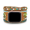 Grounding Ocean Jasper Apple Watch Strap - Prana Heart: Everyday Mindfulness