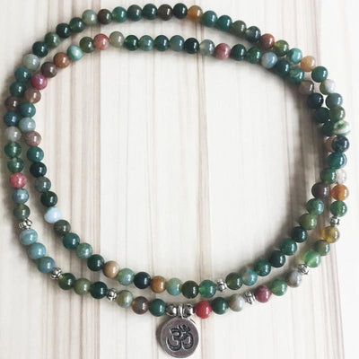Indian discount agate necklace