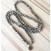 Jasper Stone Lotus Mala - Prana Heart: Everyday Mindfulness
