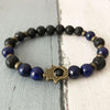 Lapis Lazuli Hamsa Mala Diffuser Bracelet - Prana Heart: Everyday Mindfulness