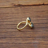 Leafy Labradorite Ring - Prana Heart: Everyday Mindfulness