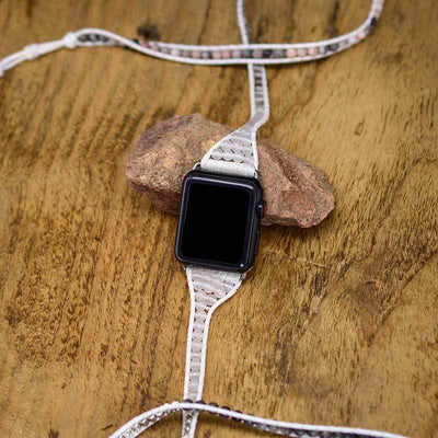 Magical Labradorite Apple Watch Strap - Prana Heart: Everyday Mindfulness