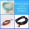 Mindfulness Stack Bracelet Bundle - Prana Heart: Everyday Mindfulness