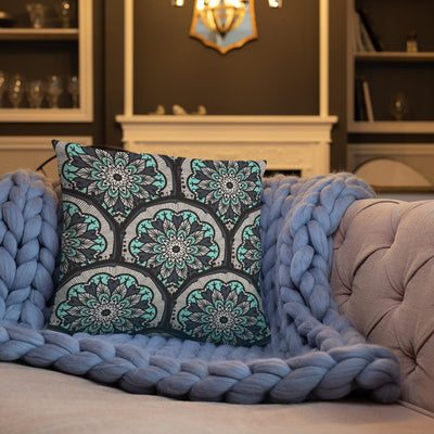 Seamless Mosaic Pillow - Prana Heart: Everyday Mindfulness