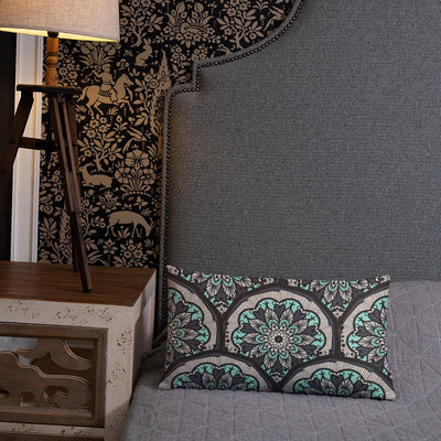 Seamless Mosaic Pillow - Prana Heart: Everyday Mindfulness