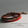 Tibetan Buddhist Handmade Lucky Knots Bracelet - 3 Piece Set - Prana Heart: Everyday Mindfulness